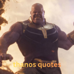 thanos quotes